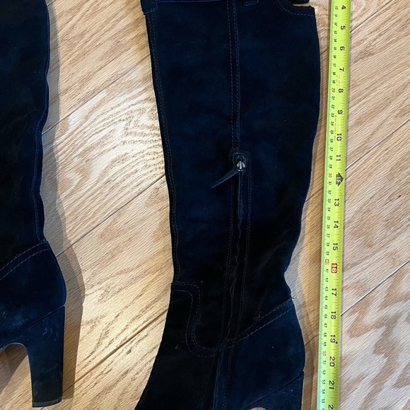 Sam Edelman over-the-knee boots, black suede - Picture 8 of 9